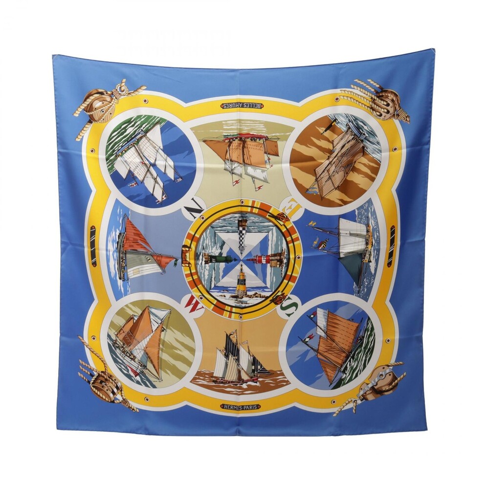 Hermes Carre 90 Belles Amures Scarf #367445H37B